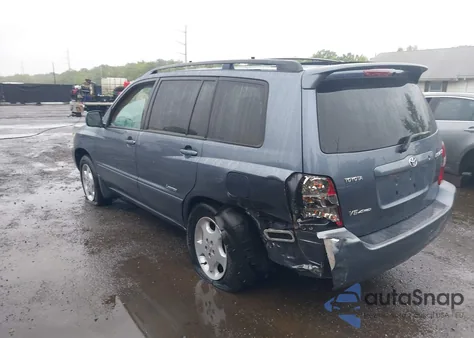 2007 Toyota Highlander Limited V6 из США, поврежденный, VIN JTEEP21A370218203